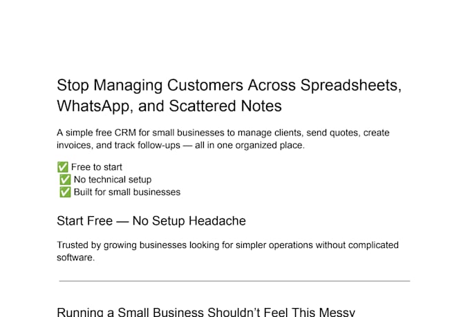 write high converting saas landing page and sales page copy
